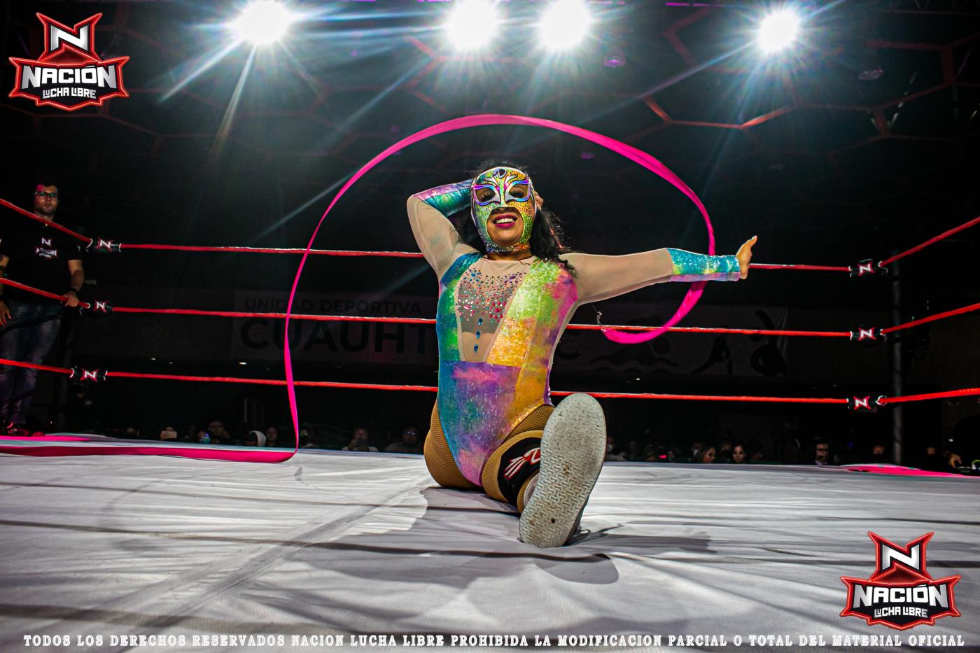 La belleza femenina Nación Lucha Libre